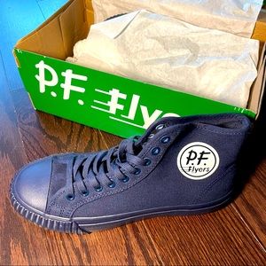 Navy High Top P.F. Flyers Sneaker